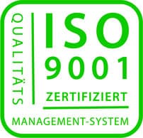DIN EN ISO 9001 Zertifikat – Teppich-Wasch-Center Bayern